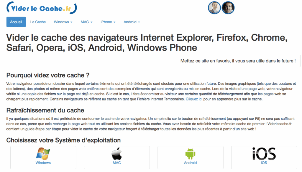 Comment viser son cache navigateur ? Comment viser son cache navigateur ?