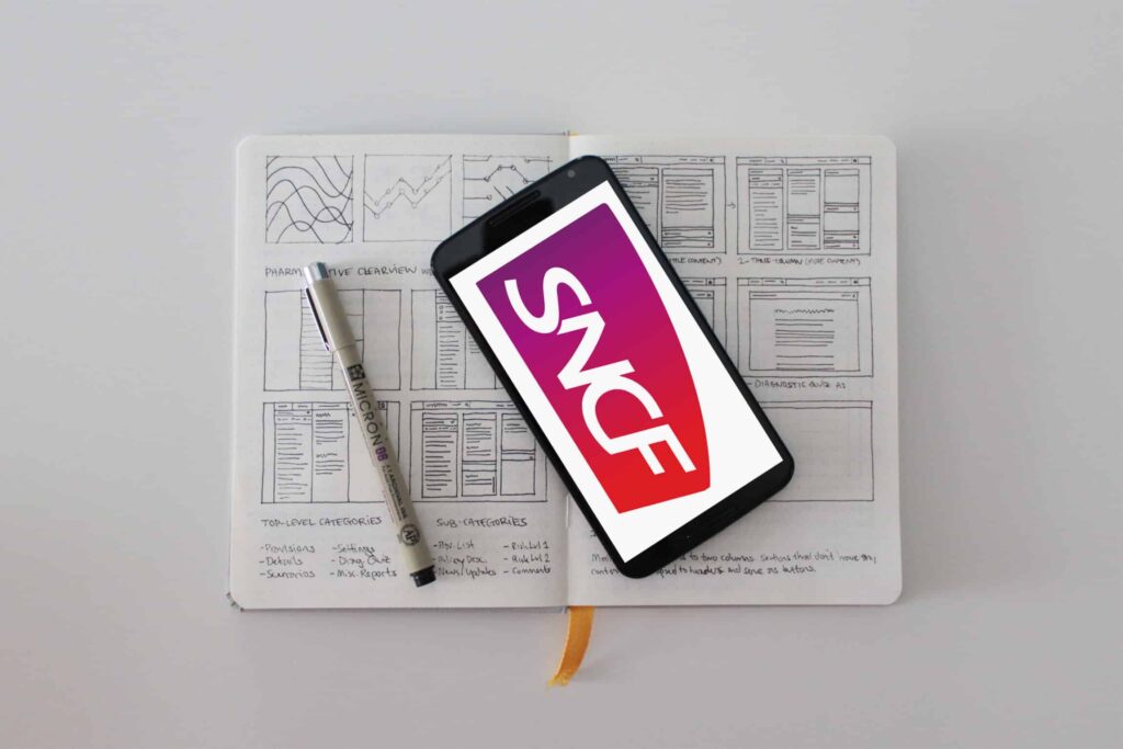 Application métier SNCF
