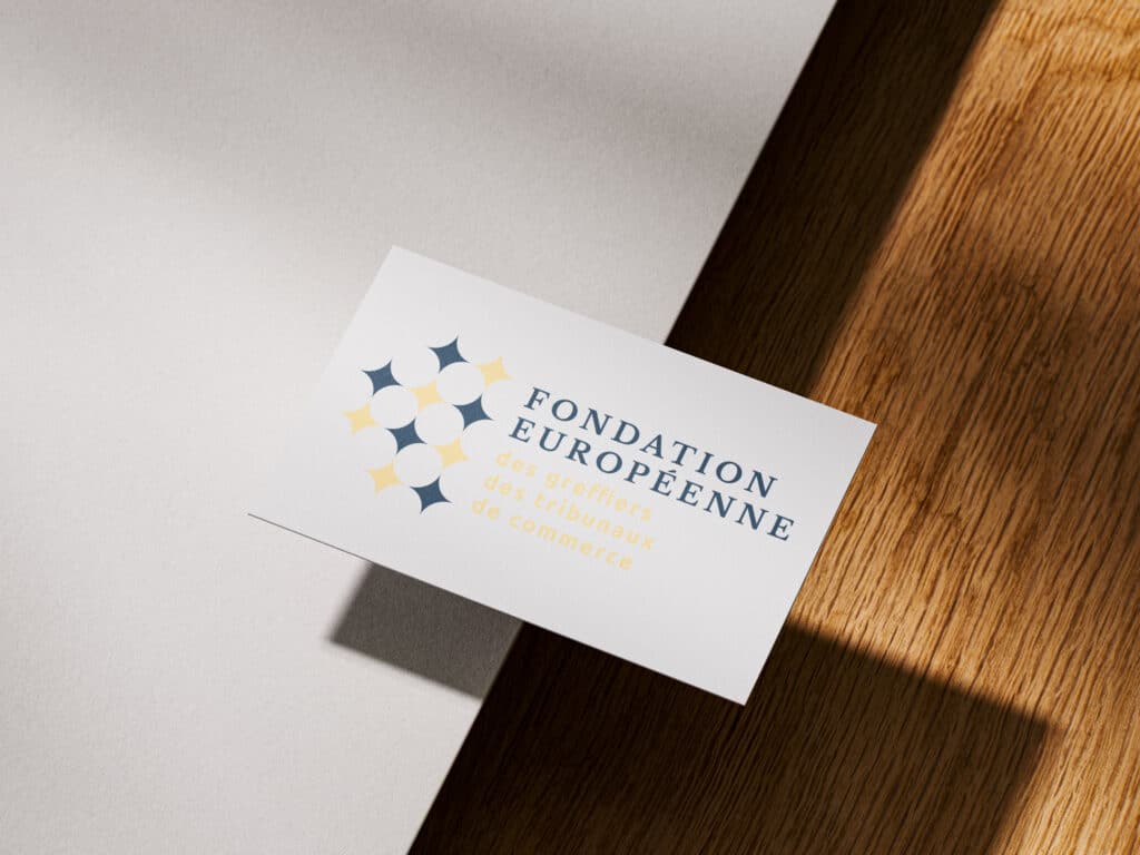 Logo de la Fondation européenne des greffiers des tribunaux de commerce